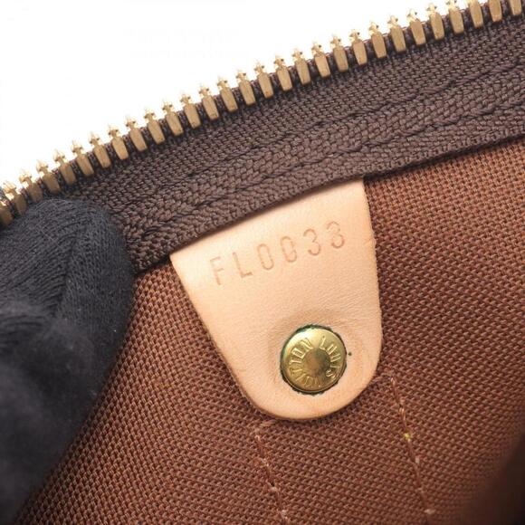 LOUIS VUITTON Brown Monogram Leather Boston Bag - Picture 5 of 10